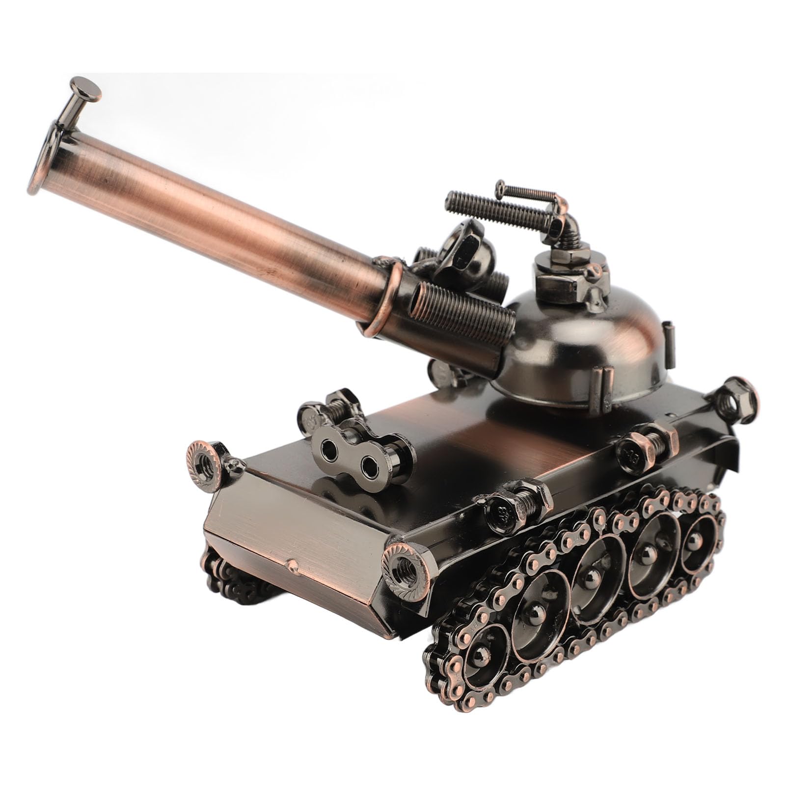 Buy Tank Model Sculpture Handcrafted Iron Art, Retro Decorative